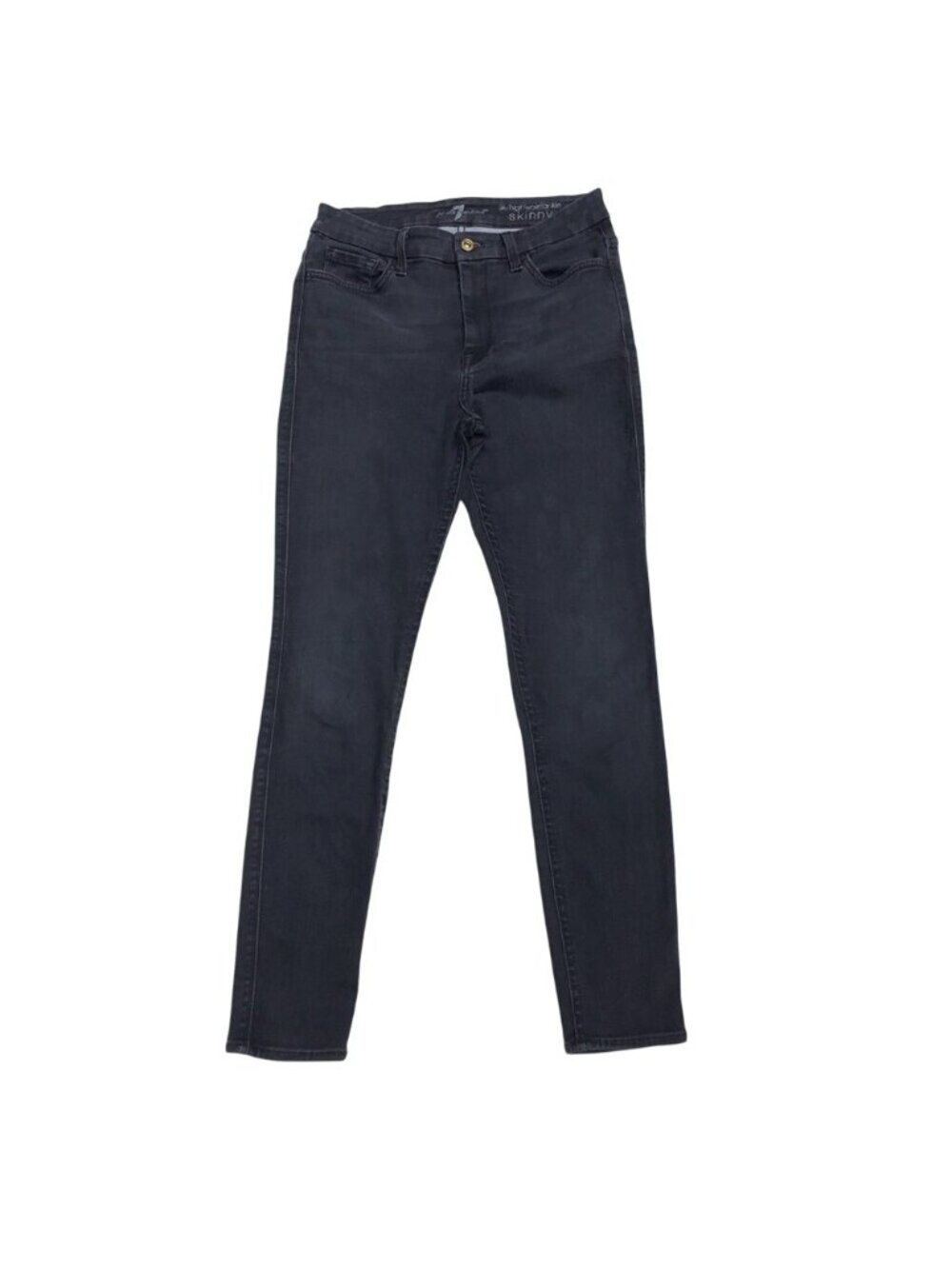 7 For All Mankind High Waist Ankle Skinny Jeans 28 - Picture 2 of 8